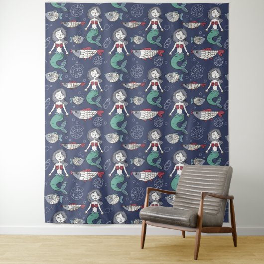 Tapisseries Motifs mignonnes (En situation)