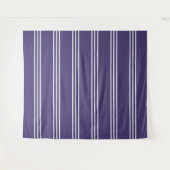 Tapisseries Motifs Purple Stripes (Devant (Horizontal))