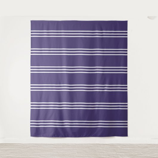 Tapisseries Motifs Purple Stripes (Devant)