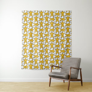 Tapisseries Motifs Smiling Stars