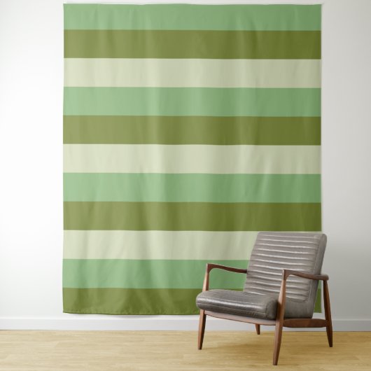 Tapisseries motifs Tri-Color Stripes (En situation)