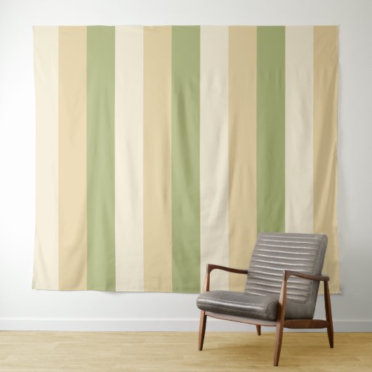 Tapisseries motifs Tri-Color Stripes (En situation (horizontale))