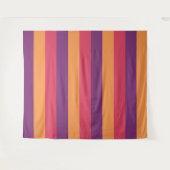 Tapisseries motifs Tri-Color Stripes (Devant (Horizontal))