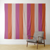 Tapisseries motifs Tri-Color Stripes (En situation (horizontale))