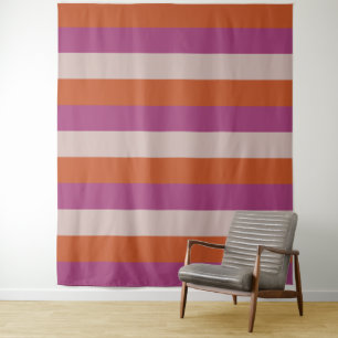 Tapisseries motifs Tri-Color Stripes