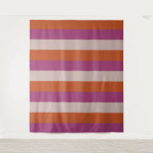 Tapisseries motifs Tri-Color Stripes (Devant)