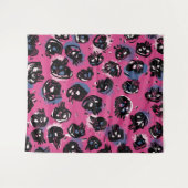 Tapisseries murales Art & Décor rose émo (Devant (Horizontal))