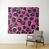 Tapisseries murales Art & Décor rose émo (En situation (horizontale))