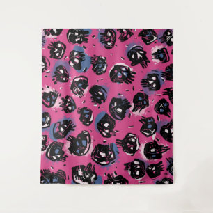 Tapisseries murales Art & Décor rose émo