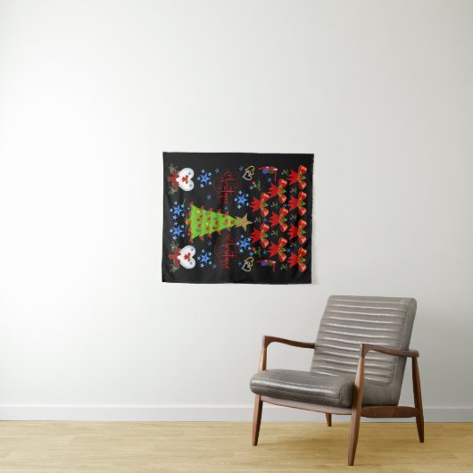 Tapisseries Noël (En situation (horizontale))