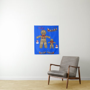 Tapisseries Noël Pain d'épice Homme