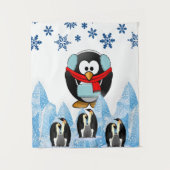 Tapisseries Noël Pingouin (Devant)