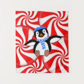 Tapisseries Penguin de Noël (Devant)