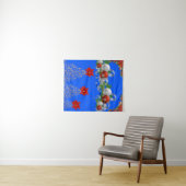 Tapisseries Poinsettia (En situation (horizontale))
