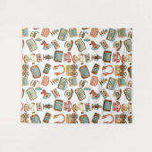 Tapisseries Retro Media Motif (Devant (Horizontal))