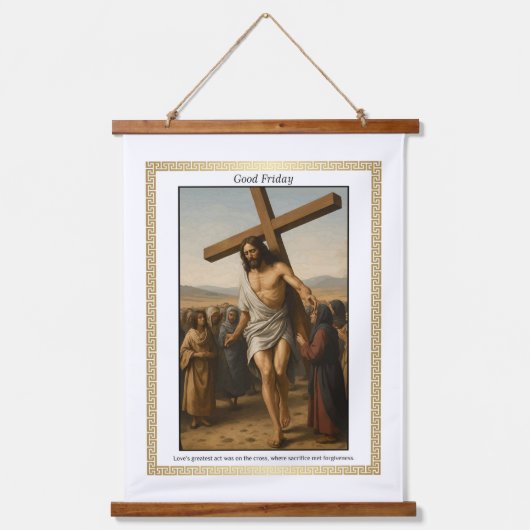 Tapisseries scripturales du Vendredi saint (Recto)