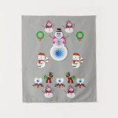 Tapisseries Snowman (Devant)