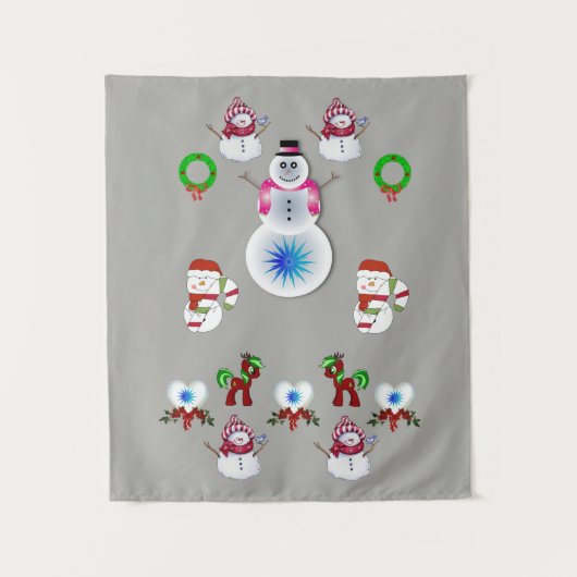 Tapisseries Snowman (Devant)