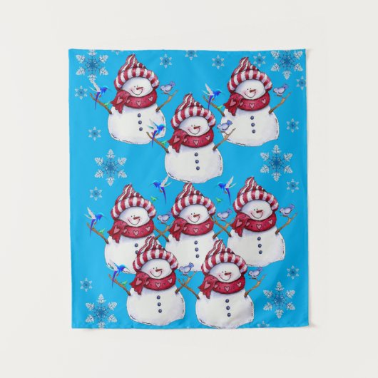 Tapisseries Snowman (Devant)