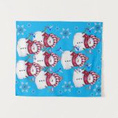 Tapisseries Snowman (Devant (Horizontal))