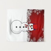 Tapisseries Snowman (Devant (Horizontal))