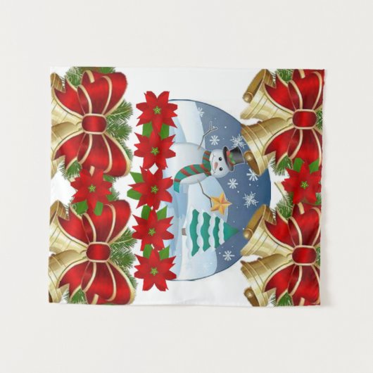 Tapisseries Snowman (Devant (Horizontal))