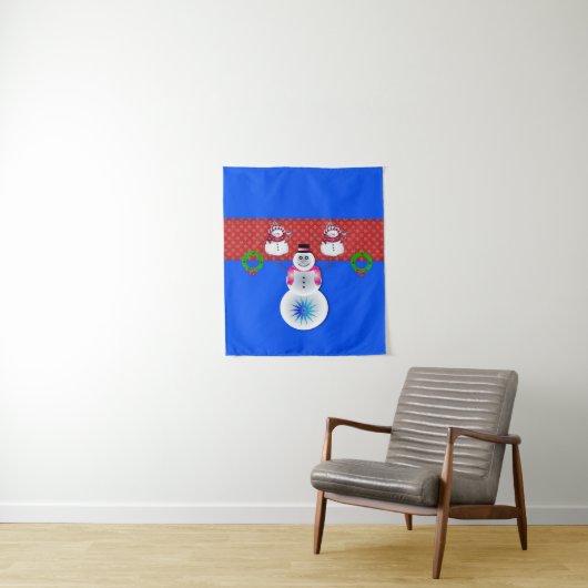 Tapisseries Snowman (En situation)