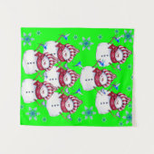 Tapisseries Snowman (Devant (Horizontal))