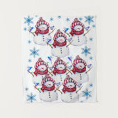 Tapisseries Snowman (Devant)