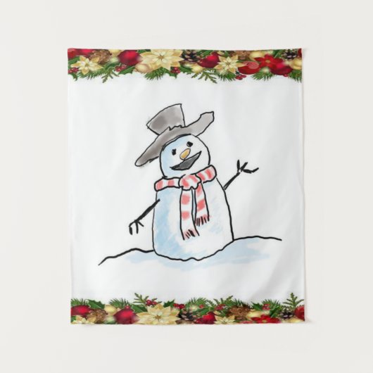 Tapisseries Snowman (Devant)