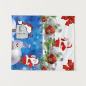 Tapisseries Snowman (Devant (Horizontal))
