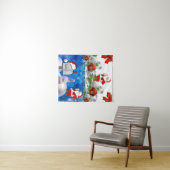 Tapisseries Snowman (En situation (horizontale))