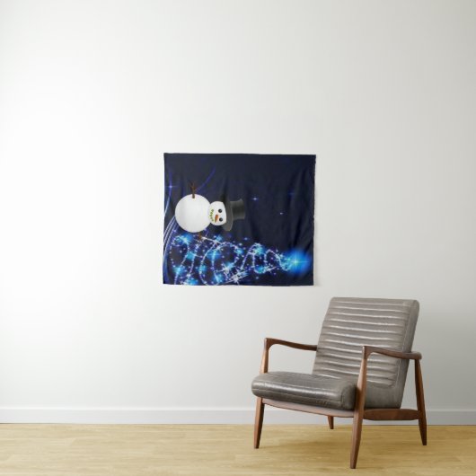 Tapisseries Snowman (En situation (horizontale))