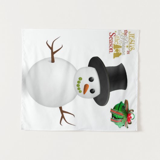 Tapisseries Snowman (Devant (Horizontal))
