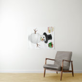 Tapisseries Snowman (En situation (horizontale))
