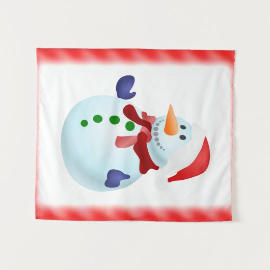 Tapisseries Snowman (Devant (Horizontal))