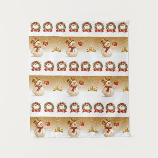 Tapisseries Snowman (Devant)