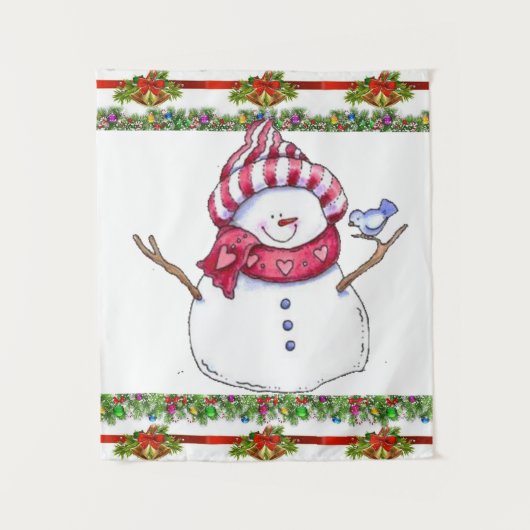 Tapisseries Snowman (Devant)