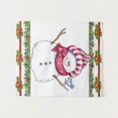 Tapisseries Snowman (Devant (Horizontal))