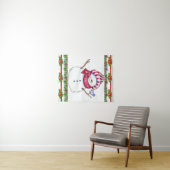 Tapisseries Snowman (En situation (horizontale))