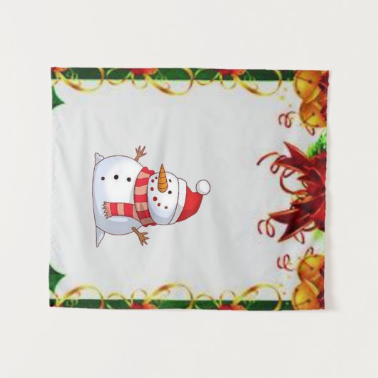 Tapisseries Snowman (Devant (Horizontal))