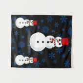 Tapisseries Snowman (Devant (Horizontal))