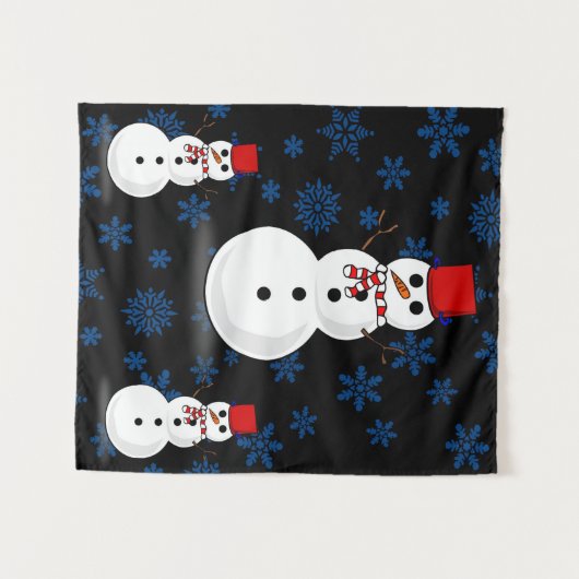 Tapisseries Snowman (Devant (Horizontal))