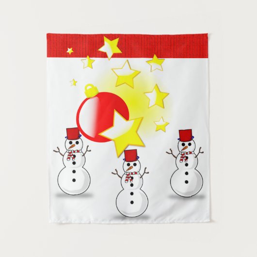 Tapisseries Snowman (Devant)