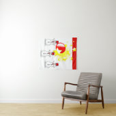 Tapisseries Snowman (En situation (horizontale))