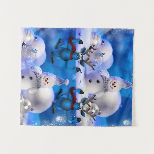 Tapisseries Snowman (Devant (Horizontal))