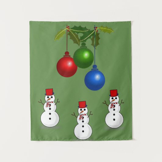 Tapisseries Snowman (Devant)