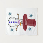 Tapisseries Snowman (Devant (Horizontal))