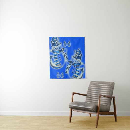 Tapisseries Snowman (En situation)