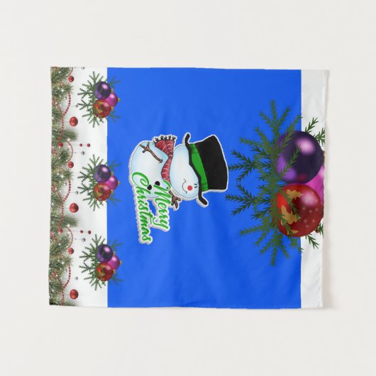 Tapisseries Snowman (Devant (Horizontal))